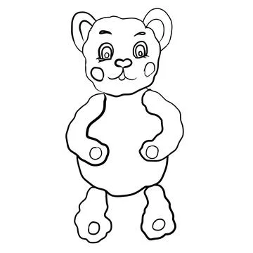 Teddy bear Stock Illustration