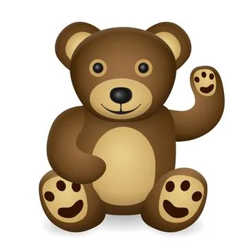 Teddy bear Stock Illustration
