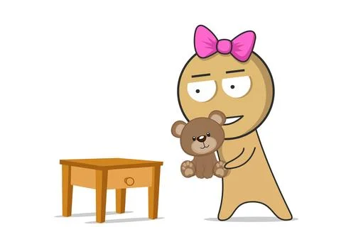 Teddy bear Stock Illustration