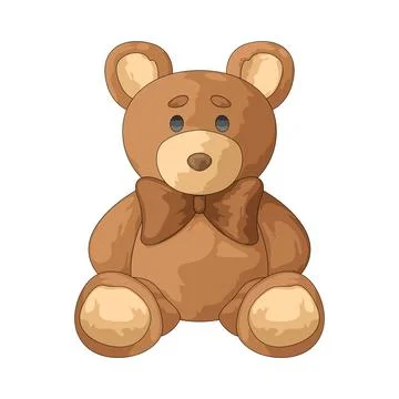Teddy Bear illustration Stock Illustration