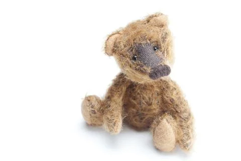 Teddy bear isolated on white Stock Photos