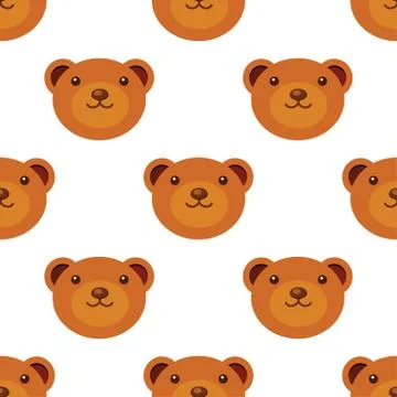 Teddy bear toy Stock Illustration