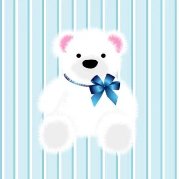 Teddy bear, toy Stock Illustration