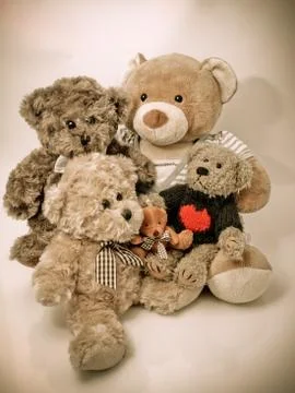Teddy Bears Stockfoto's