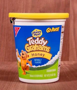 Teddy Grahams Stockfoto's