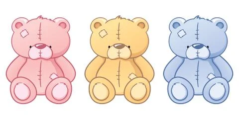 Teddybears Stock Illustration