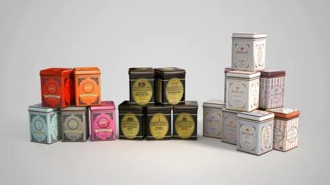 Tee Boxes Stock Illustration