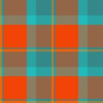 Tee fabric textile texture, volume vector tartan plaid. Oktoberfest seamles.. Stockillustratie