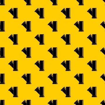 Tee fitting pipe pattern vector Stock Illustration