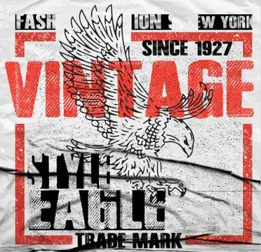 Tee graphic design Stock Illustration