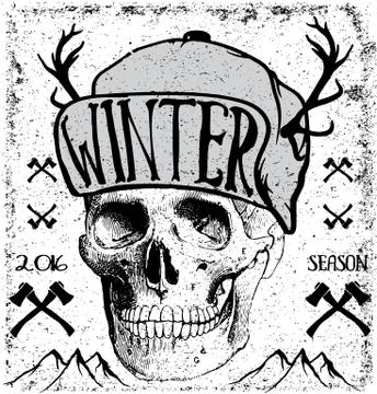 Tee graphic design Stock Illustration