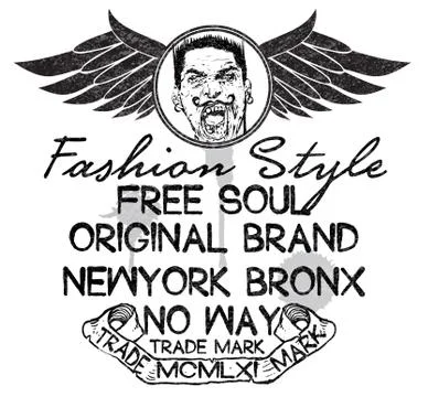 Tee graphic design Stock Illustration