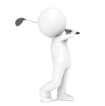 Tee Off Illustrazione stock