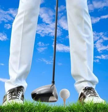 Tee off Stock Photos