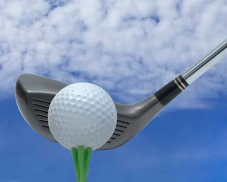 Tee off 스톡 사진