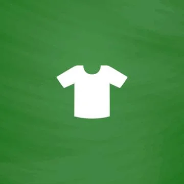 Tee-shirt design template Stock Illustration