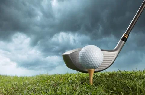 Teeing off Stock Photos