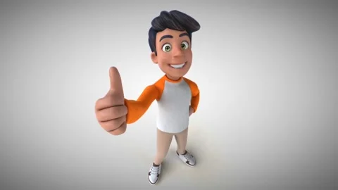 Teen animation Stock Footage 241202310