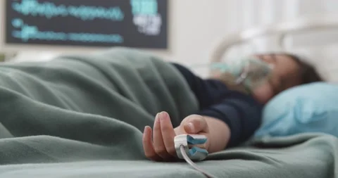 Oxygen Mask Girl Stock Footage Royalty Free Stock Videos Pond5