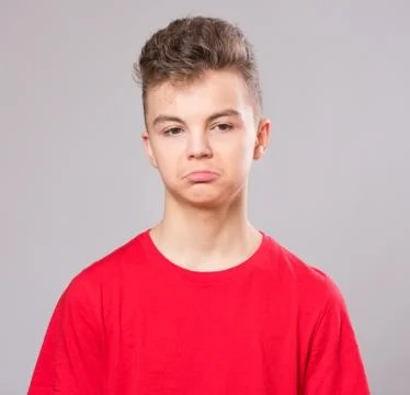 Teen boy portrait Stock Photos
