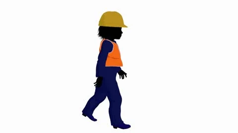 Teen construction worker 動画素材 8916738