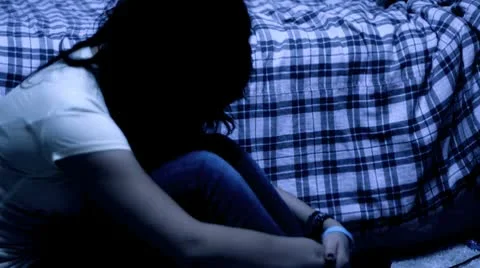 Teen Depression Vídeo Stock 10679607