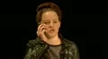 Teen girl has an angry phone conversation HD Footage