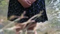 teen girl wading in water 8021 HD Footage
