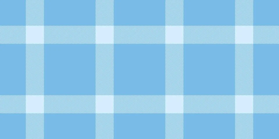 Teen pattern fabric vector, form background texture plaid. Indigo check sea.. Illustrazione stock