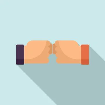 Teen problems icon, flat style Illustrazione stock