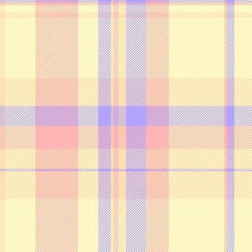 Teen textile pattern vector, abstract check texture seamless. Tradition pla.. Stock Illustration