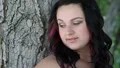 Teen in thought 7947 HD Footage