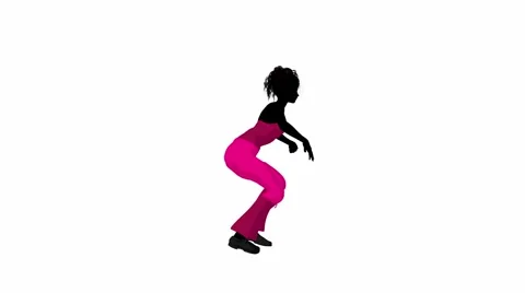 Teen urban female dancing Stock Footage