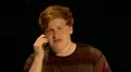 Teenage boy angry phone call HD Footage