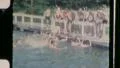 Teenage Boys SWIM PLAY Goofing Off Fighting Push Vintage Film Home Movie 665 HD Footage