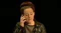 Teenage girl receives a bad news phone call HD Footage