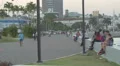 Teenagers and children in the park in Panama 4k or 4k+ Resolution