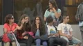 Teenagers in the railway station of Porto 4k or 4k+ Resolution
