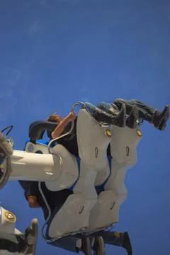 Teens at a fairground Stock Photos