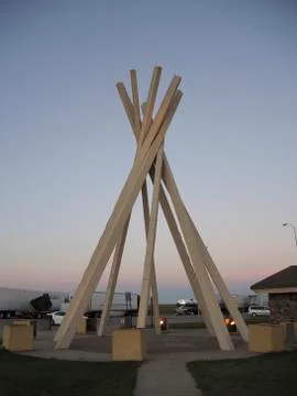 Teepee Wayside Stock Photos
