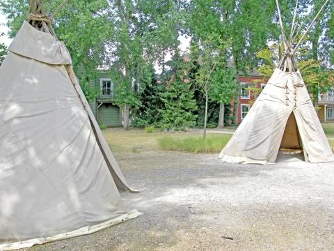Teepees Stock Photos