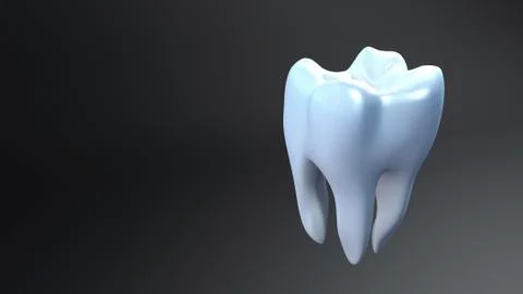 Teeth black background Stock Illustration