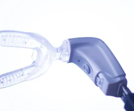 Teeth brackets vibrator Stock Photos