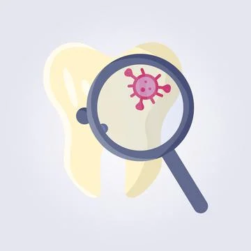 Teeth check routine vector illustration design icon symbol Illustrazione stock