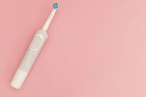 Teeth counter on a pink background Stock Photos