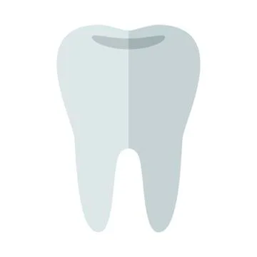 Teeth icon isolated on white background, Vector illustration Stock Illustration
