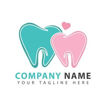 Teeth Logo vector Stock Illustration