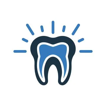 Teeth pain icon, tooth problem Stock Illustration