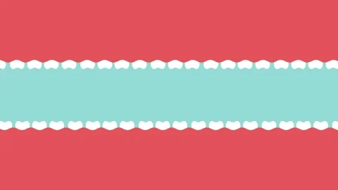 Teeth pattern abstract mouth concept Stock Footage 309451434