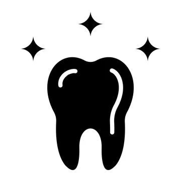 Teeth Vector Icon Design Illustration Illustrazione stock